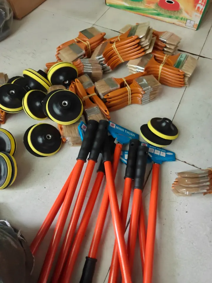 Cọ lăn và dụng cụ sơn tại Kho Sỉ Huy Thảo